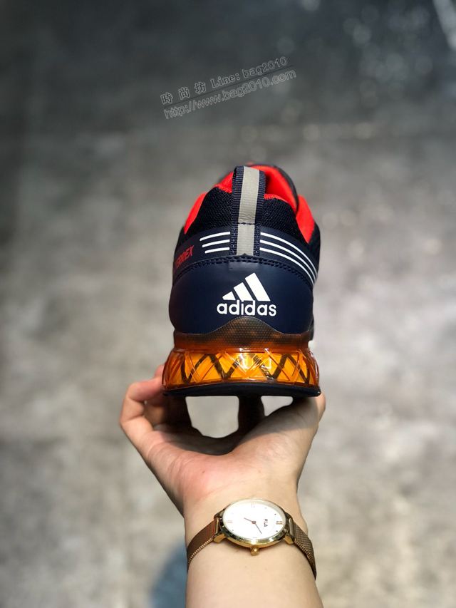 Adidas男鞋 阿迪達斯2019秋季新款 網面輕便運動休閒男跑步鞋  hdx13257